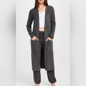 Joe Fresh Dark Gray Long Cardigan